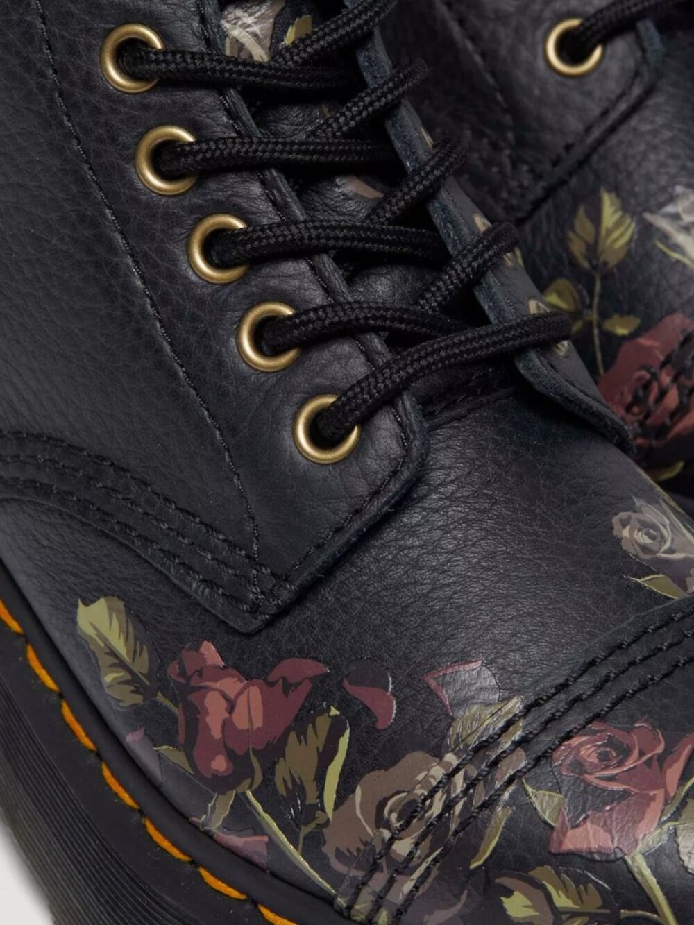 DR. MARTENS SINCLAIR DECAYED ROSES LEATHER PLATFORM BOOTS MENS SIZE 10 US NEW - Picture 15 of 16